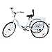 Ridgeyard 26” 7-Speed Adult Tricycle 3 Wheeled Cruise Trike Bike Adult Trikes with Shopping Basketthumb 1