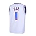 BOROLIN Mens Basketball Jersey TAZ Moive Space Sports Shirts 90s Hiphop Party Clothing