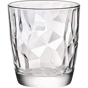 Bormioli Rocco – Juego de 6 vasos de Vidrio de agua Diamond 30,5 cl
