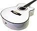 Martin Smith 6 String Electric Acoustic Guitar Cutaway - White, W-401E-WHT)