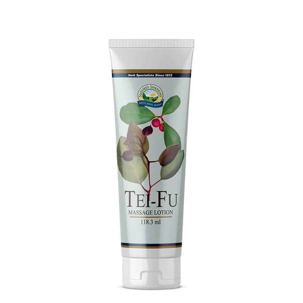 Nature's Sunshine Tei Fu Massage Lotion - 118ml Tube - Unscented, Paraben-Free, Unisex, All Ages