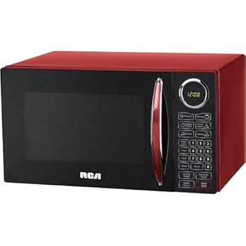 Amazon.com: RCA, 0.9 Cu ft Microondas, color rojo: Aparatos
