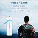 DISONCARE Odyssey 60H 3 Pens Insulin Cooler Travel case Digital Display Medication Cooler for Medicine Travel TSA Approved Ice Pack Diabetic Medical Cooler Diabetes Bag EpiPen with Medical Tag（Black）