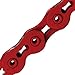 KMC K710SL Superlite Kool Bicycle Chain (1-Speed, 1/2 x 1/8-Inch, 100L, Red)
