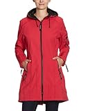 ILSE JACOBSEN Women's Classic Water Resistant Raincoat Outerwear, -sweet rose, 36