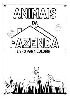 Livro Animais da Fazenda