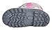 DREAM PAIRS Little Kid Knorth Grey Pink Isulated Fur Winter Waterproof Snow Boots Size 13 M US Little Kid