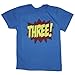 Happy Family Clothing Little Boys' Superhero Third Birthday Kids T-Shirt