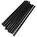 TrendBox Pack of 20 Black 7mmx200mm - Hot Melt Glue Sticks Strips Melting Adhesive for Handmade Craft DIY Home Office Project Craftwork Fix & Repairs