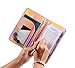 Waitress Book for Waiter Server Wallet Glitter Waiter Book Cute Bling Waitstaff Organizer Fit Server Apron + Includ 50 Sheet Guest Check Pads (Colorful Pink)