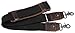 Iblue Replacement Luggage Shoulder Strap Canvas Adjustable Padded Travel Duffle Bag Straps # J2 (Black)