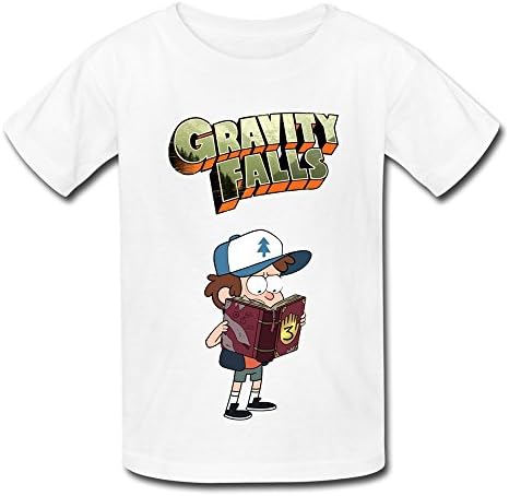 Kid's Vintage Gravity Falls T-shirts Size S White By Mjensen