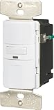 Eaton OS310U-W-K Motion-Activated Occupancy Sensor Wall Switch, White