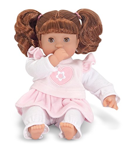 Melissa & Doug Mine to Love Brianna 30.48cm Soft Body Baby Doll with Hair and Outfit