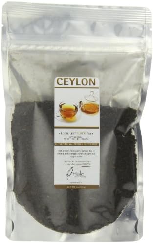 Hale Tea Black Tea, Ceylon Black Higher Grade, 4-Ounce