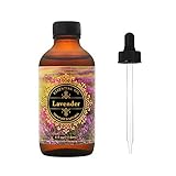 COOSA 100% Pure Lavender Essential Oil - Premium Therapeutic Grade - Fragrant Aroma Oil for Diffuser, Burner with Premium Glass Dropper - 4 Fl Oz / 118ml