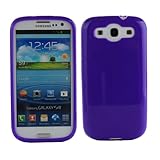 Fosmon TPU Protective Skin Case for Samsung Galaxy S3 S III - Purple