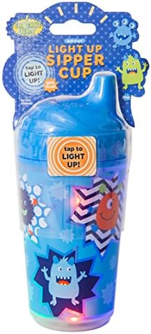 Lighning Lights Double Wall Light Up Sip Cup, Blue