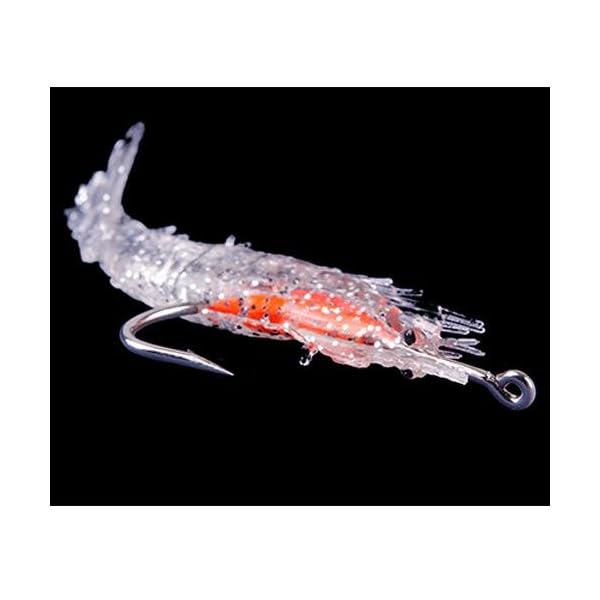 4Pcs-Silicone-Simulation-Noctilucent-Soft-Prawn-Shrimp-Fishing-Lure-Hook-Bait 4Pcs-Silicone-Simulation-Noctilucent-Soft-Prawn-Shrimp-Fishing-Lure-Hook-Bait