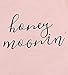 Wedding Bridal Party Gifts Women Funny Honeymooning Tshirt O Necck Short Sleeve Tops T-Shirt Size XL (Pink)