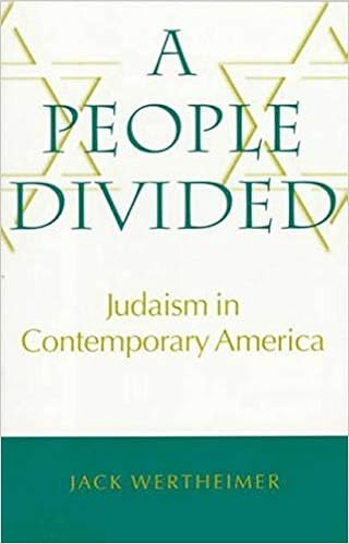Amazon Com A People Divided Judaism In Contemporary America Brandeis Series In American Jewish History Culture And Life 9780874518481 Wertheimer Jack Books