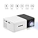 fosa Mini Projector Portable 1080P LED Projector Home Cinema Theater Indoor/Outdoor Movie projectors Support Laptop PC Smartphone HDMI Input Great Gift Pocket Projector for Party and Camping