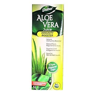 Dabur Aloe Vera Juice Ayurvedic Health Juice For Immunity Boosting – 1 L