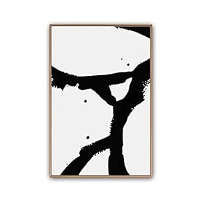 signwin Framed Canvas Wall Art Abstract Color Block...