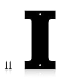 6 Inch Metal House Numbers, House Address Letters