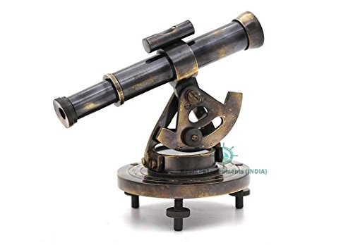 Humaira Nauticals Unusual Gifts Vintage Look Brass Surveying Theodolite - Alidade Level