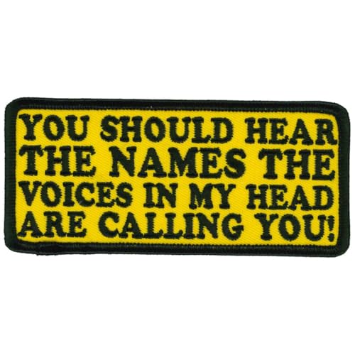 Milwaukee Leather You Should Hear The Names Patch - 5W X 2H