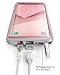 i-Blason Case Designed for Galaxy Note 8, Magma Series Built-in Screen Protective Clear Back Cover with Holster Heavy Duty Belt Clip Shell (Rosegold)