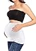 Narcissus Maternity Belly Band Black+White L
