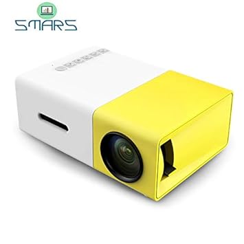 Smars LED Projector 600 Lumen 3.5mm Audio 320x240 Pixels GK-300 HDMI USB Mini Projector Home Media Player
