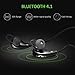 Bluetooth Headphones, Amoner Bluetooth Earbuds Sports Wireless Headphones with Mic for iPhone, iPad, Samsung (Blue)