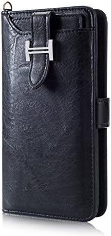 Businda Samsung S9 Plus Wallet Case,ZipperCard Slots Card Zipper Wallet with Stand Smart Wallet Credit Card Slots Phone Sleeve Wallet Billfold Pouch for Samsung S9 Plus