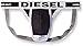 Diesel Men's Jacky Fresh and Bright Cotton Modal Jock Strap, Black, Medium