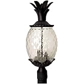 Acclaim 7517BK Lanai Collection 3-Light Post Mount Outdoor Light Fixture, Matte Black