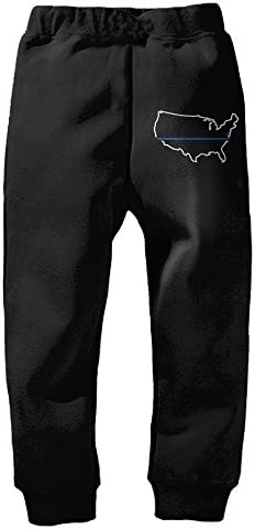 Youth American State Thin Blue Line Closed-Bottom Sweatpants 3 Toddler