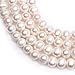 JOE FOREMAN Freshwater Cultured Pearl Beads for Jewelry Making Natural Gemstone Semi Precious 8-9mm White 15
