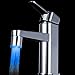 Anself 7 Colors Changing Glow LED Light Water Stream Faucet Tap For Bathroom Kitchen