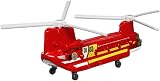 Matchbox Sky Busters CH-47 Chinook Die-Cast Helicopter w/ Playmat HLJ21 Red view 3