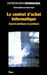 Le  contrat d'achat informatique