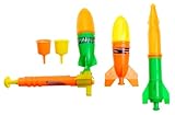 Toysmith Aquashots Deluxe Water Rocket Set
