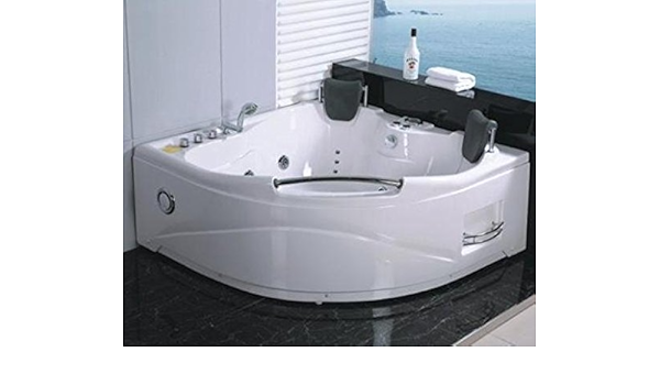 Bagno Italia Bañera de hidromasaje 150x150, con 2 puestos, 11 ...