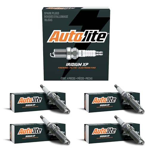 Autolite Iridium XP Automotive Replacement Spark Plugs, XP63 (4 Pack)