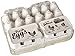 Eggs Not Included- Half Dozen Egg Cartons- 6 Full Size Can Split to 12 Half Size Cartons- Securely Holds 6 or 12 Extra Large Eggs