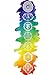 Yoga Girl Sticker with BONUS Chakra Sticker Decal! Art Design Full Color - 5