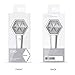 Beautymei Kpop EXO Official Mini Fanlight Keyring Light Stick Keychain Led Lamp Stick Concert Lamp Lightstick Fluorescent Stickthumb 3