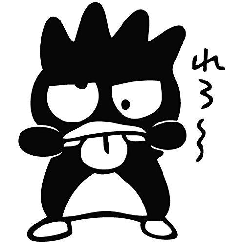 Leon Online Box Badtz Maru Make Ugly Face - Cartoon Decal Vinyl Car Wall Laptop Sticker